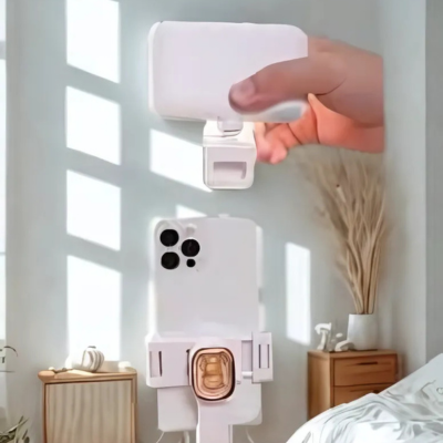 Selfie Stick Bluetooth avec Trépied et Télécommande - Support de Téléphone  pour Visuels
