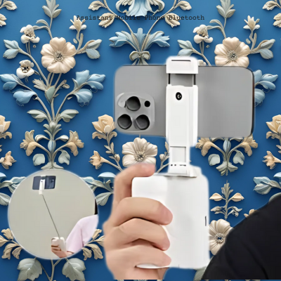 Selfie Stick Bluetooth avec Trépied et Télécommande - Support de Téléphone  pour Visuels