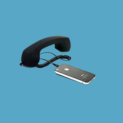 Casque Téléphonique Rétro pour Smartphone 🎧 – Connecteur 3.5mm