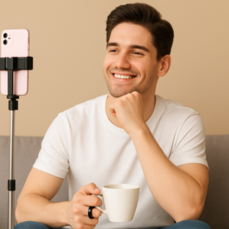 Anneau Bluetooth de Défilement TikTok & Tourneur de Page