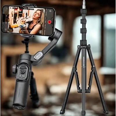 Stabilisateur Smartphone - Gimbal 3-Axis pour Vidéos Fluides 🎥📱