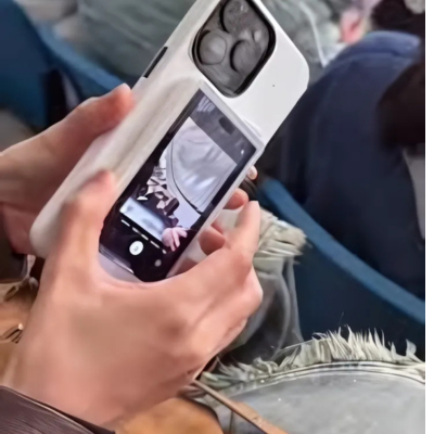 Moniteur Selfie et Vlog avec Écran d'Affichage pour Caméra Arrière