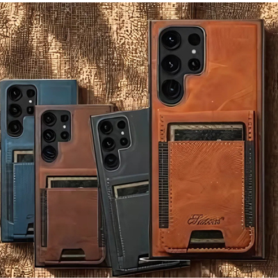 Étui Luxe Multifonction pour Samsung Galaxy – Porte-carte intégré & Protection 360°