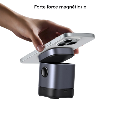 Chargeur sans fil 3-en-1 pour téléphone et smartwatch - Station de recharge rapide