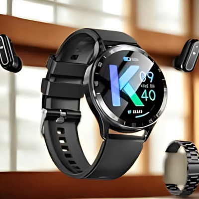 Montre Connectée 2 en 1 - Suivi Fitness, Notifications & Plus